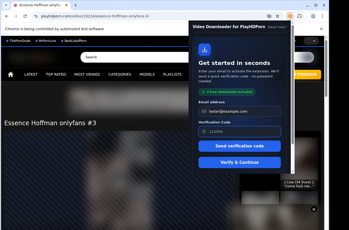 Playhdporn Video Downloader screenshot 4