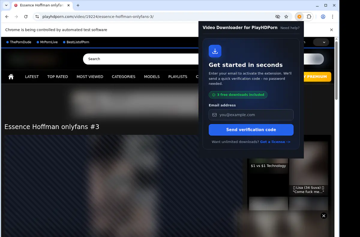Playhdporn Video Downloader screenshot 5